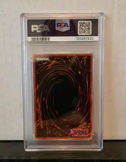 2002 Yu-Gi-Oh LOB Gaia the Fierce Knight PSA 6 - Image 2