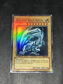 Yu-Gi-Oh Blue-Eyes White Dragon SDK-001 1st Edition Ultra Asia English 1 - Image 1