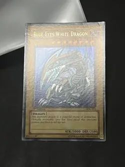 Yu-Gi-Oh Blue-Eyes White Dragon SDK-001 1st Edition Ultra Asia English 1 - Image 2