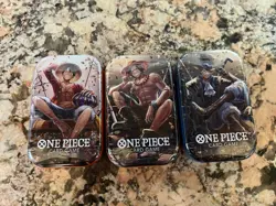 One Piece Mini-Tin Vol 2 Pack Set of 3 | TS-02 OP-13 | BRAND NEW SEALED - Image 1
