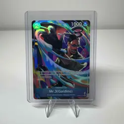 Mr.3 Galdino R Alt Art PRB02-009 One Piece Premium Booster 2 English - Image 1
