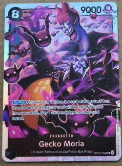 Gecko Moria #OP06-086 One Piece Card Game Super Rare English - Image 1