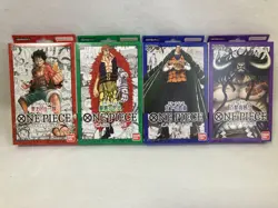 One Piece Card Game Starter Deck Set of 4 ST01-04 Factory Sealed Japanese Bandai - Image 1