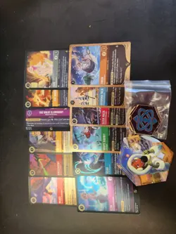 Disney Lorcana Promo Cards X12 Pin Spindown - Image 1