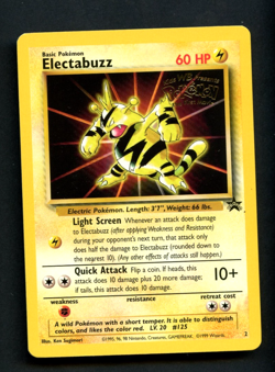 Pokemon Card: Electabuzz WB First Movie Promo 2/53 (NM) - Image 1