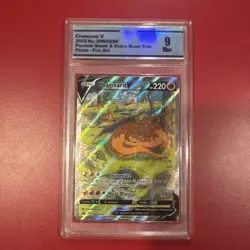 Pokemon TCG Charizard v SWSH Black Star Promos Holo Card SWSH260 - Image 1