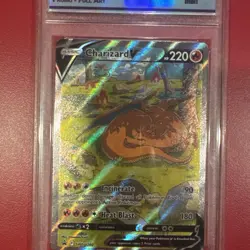 Pokemon TCG Charizard v SWSH Black Star Promos Holo Card SWSH260 - Image 4