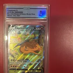Pokemon TCG Charizard v SWSH Black Star Promos Holo Card SWSH260 - Image 5