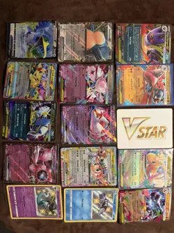 8.5K POKEMON TCG CARD LOT-PROMOS, FULL ARTS, EX’s, SHINY’s,HOLO/REVERSEs, & BULK - Image 3