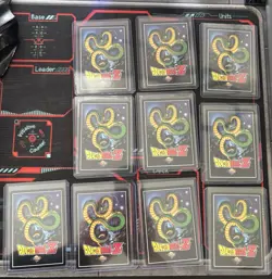 Dragon Ball Z CCG Score 9 Card Lot Tien Cell Krillin Android 17 18 Hero Villain - Image 2