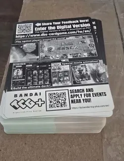 85X FB09 Dual Evolution Fusion World Code Cards - Image 2