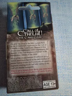 New The Call of Cthulhu LCG The Card Game Sleep Of The Dead Asylum Pack - Image 2