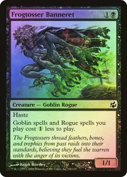 Morningtide MTG Foil Frogtosser Banneret Magic - Image 1
