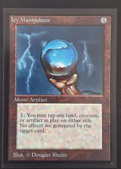 MTG International Collector's Edition - Icy Manipulator - Mint- Never Played - Image 1