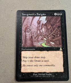 Yawgmoth's Bargain - Urza's Destiny - MTG - Magic the Gathering - Image 1