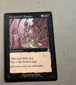 Yawgmoth's Bargain - Urza's Destiny - MTG - Magic the Gathering - Image 2