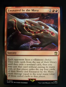 Ensnared by the Mara NM Universes Beyond: Doctor Who MTG FREE SHIPPING - Image 1