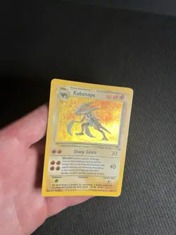 Pokemon TCG Kabutops 9/62 Fossil Holo Rare HP - Image 5