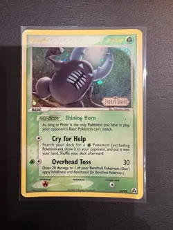 Pinsir 24/92 Stamped Pokemon EX Legend Maker 2006 Reverse - Image 1