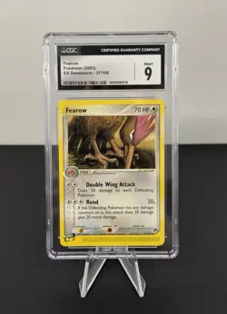 Pokemon TCG Fearow 37/100 ex Ruby & Sapphire: EX Sandstorm Non Holo CGC 9 MINT - Image 1