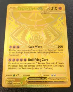 Pokemon Perfect Order Mega Zygarde EX Gold Mega Hyper Rare 124/088 - Image 2