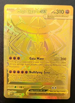 Pokemon Perfect Order Mega Zygarde EX Gold Mega Hyper Rare 124/088 - Image 3