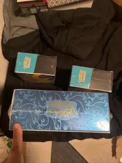 Pokemon TCG Factory Sealed Mega Charizard Ex Box and Two Ascended Hero ETBS New - Image 3