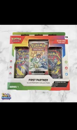 Pokemon TCG: First Partner Illustration Collection: Series 1 Factory Sealed - Image 1
