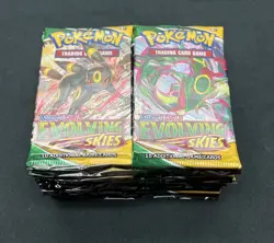 Pokemon Sword & Shield - Evolving Skies Booster Pack Lot of 36 - Image 1