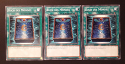 Yu-Gi-Oh! 3x Buch des Mondes, YS16/17/18, Common, 1. Auflage, Deutsch, Near Mint - Image 1