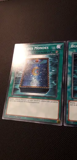 Yu-Gi-Oh! 3x Buch des Mondes, YS16/17/18, Common, 1. Auflage, Deutsch, Near Mint - Image 2