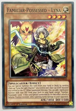 MP18-EN010 Familiar-Possessed - Lyna - Common 1st Edition Lightly Played - Image 1