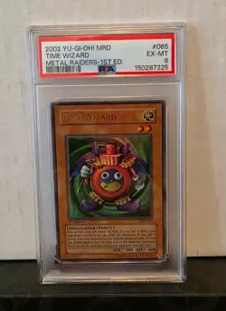 Yu-Gi-Oh! TCG Time Wizard Metal Raiders MRD-065 1st Edition Ultra Rare - Image 1