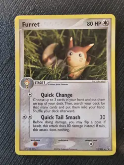 Pokemon Furret 22/109 Yuka Morii Clay Art. Near Mint. - Image 1