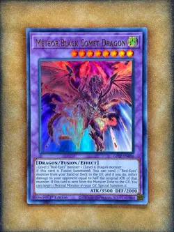 Yugioh Meteor Black Comet Dragon GFTP-EN096 Ultra Rare 1st Ed NM - Image 1