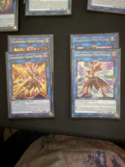 Yugioh Salamangreat Deck - Raging Phoenix Fire Cynet Mining Spinny Balelynx - Image 1
