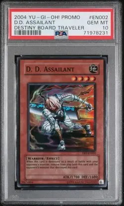 PSA 10 D.D. Assailant Super Destiny Board Traveler DBT-EN002 Yugioh - Image 1