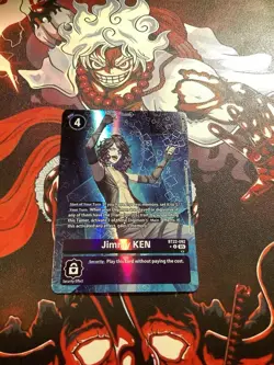 Digimon Card Game Jimmy Ken BT22-092 Alt Art 1 Star U Cyber Eden - Image 1