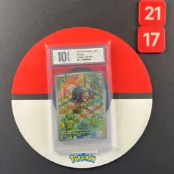 Pokemon Chinese TCG Card Scarlet & Violet Lechonk CSV5C 137/129 AR Grade10 - Image 1