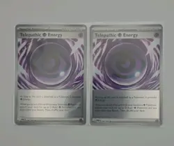 Pokemon Perfect Order Telepathic Energy Reverse Holo 088/088 Card Lot (2 Cards) - Image 1