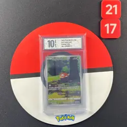 Pokemon Chinese TCG card Sword & Shield Hisuian Voltorb CS5bc 129/128 AR Grade10 - Image 1