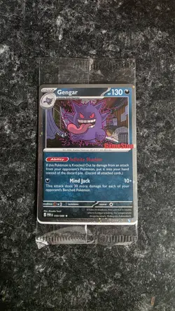 Pokemon Gengar GameStop Promo Card 050/088 ReverseHolo Pokemon TCG Perfect Order - Image 1
