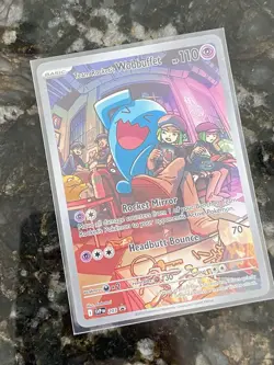 Team Rocket's Wobbuffet 203 Sv: Scarlet & Violet Promo Cards Holo - Image 1