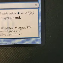 Magic: The Gathering Gitaxian Probe 35/175 2011 Sorcery Blue Regular Card - Image 4