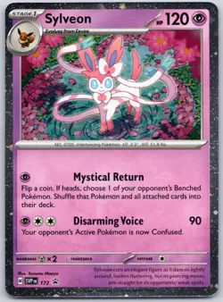 Sylveon - (Cosmos Holo) Holo Promo SV: Scarlet & Violet Promo Cards 172 NM - Image 1