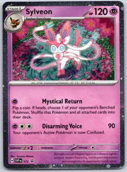 Sylveon - (Cosmos Holo) Holo Promo SV: Scarlet & Violet Promo Cards 172 NM - Image 1