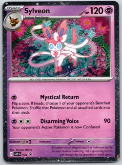Sylveon - (Cosmos Holo) Holo Promo SV: Scarlet & Violet Promo Cards 172 NM - Image 1