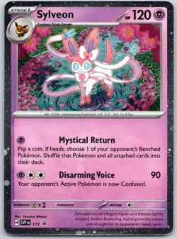 Sylveon - (Cosmos Holo) Holo Promo SV: Scarlet & Violet Promo Cards 172 NM - Image 1