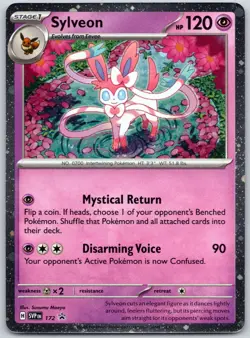 Sylveon - (Cosmos Holo) Holo Promo SV: Scarlet & Violet Promo Cards 172 NM - Image 1