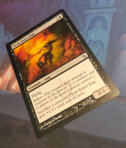 Flesh-Eater Imp - Mirrodin Besieged - Uncommon - NM to LP (see pics) MTG - Image 3